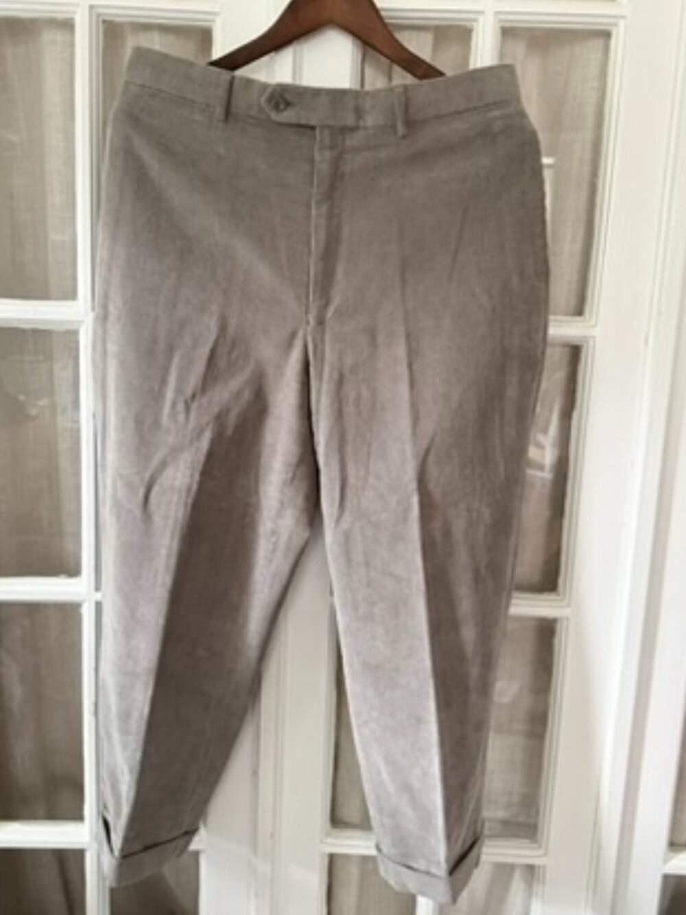 JoS A Banks Gray Corduroy Men's Pants Size 36